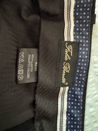 Traje Negro Formal Chaqueta 48 Pantalón 42