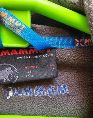 Chaqueta Hombre Mammut Talla M Roja Naranja windst