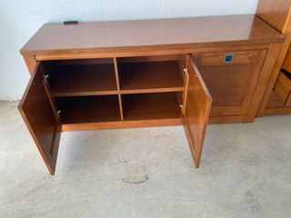Mueble salón madera maciza