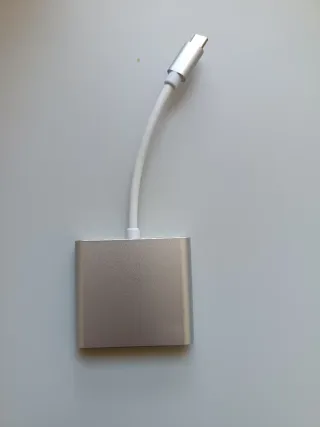 Adaptador USB-C 3 en 1: tipoC, HDMI, USB3.0