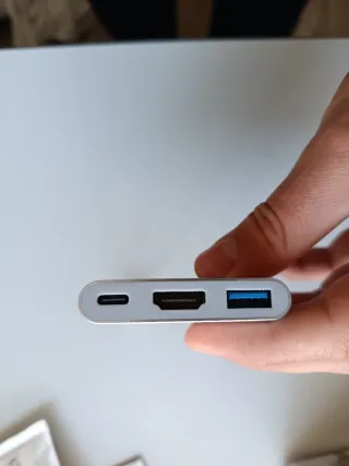 Adaptador USB-C 3 en 1: tipoC, HDMI, USB3.0