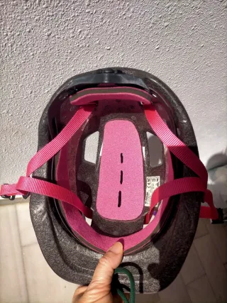 Casco bici/patines rosa