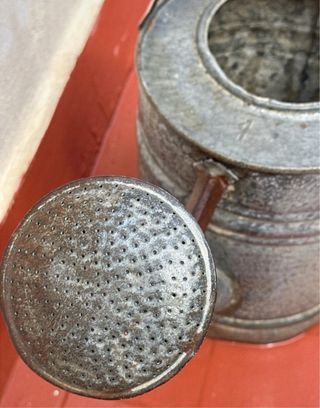 Regadera Vintage Grande Metal
