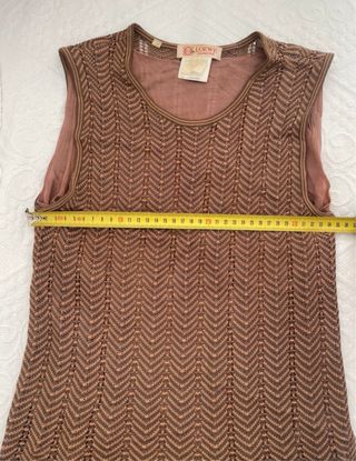 Top Loewe sin mangas vintage