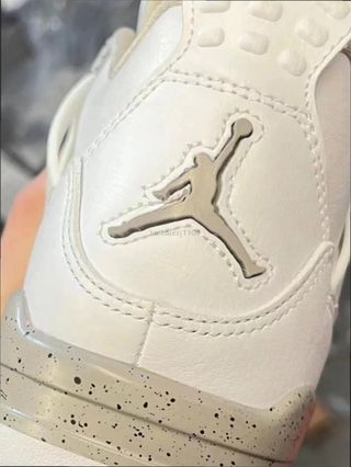 Jordan 4 Retro White Oreo Talla 42