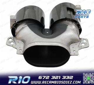 COLAS DE ESCAPE MERCEDES GLE W167 19- LOOK GLE53 NEGRO