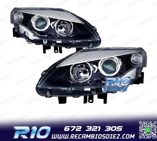 FAROS PARA RENAULT LAGUNA III 11- FONDO NEGRO
