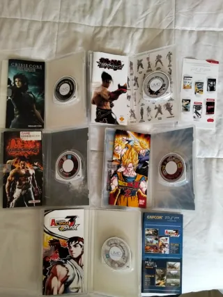 Lote 5 Juegos PSP Pal España