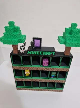 Expositor Minecraft Kinder Joy