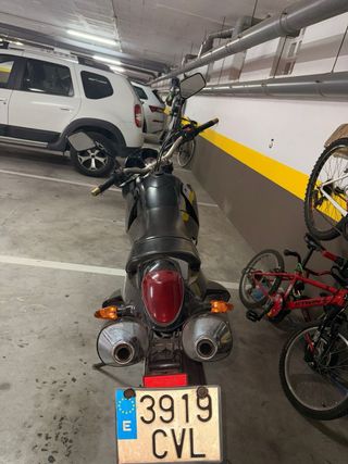 KTM 640 Supermotard 2005 Negra