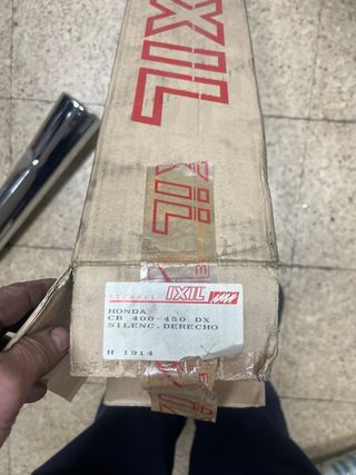 Juego silenciosos Honda CB400-450 DX