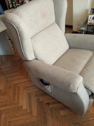 Sillón Eléctrico Articulado Tela