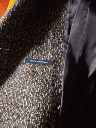 Giacca donna marrone tweed