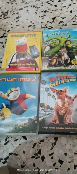 Lotazo de peliculas infatileS DVD un total de 41