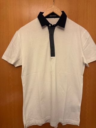 Polo Antony Morato Branco e Preto