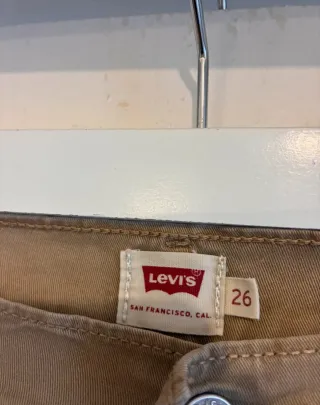 Pantalones Levis Beige