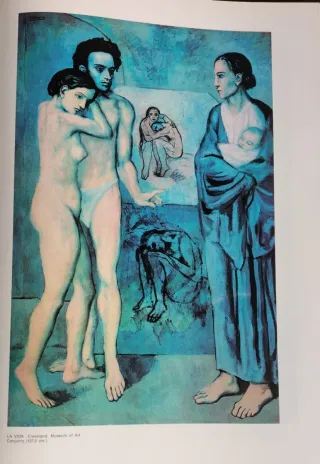 Picasso Azul y Rosa Obra Completa+35 sellos