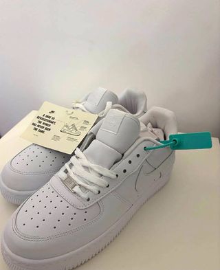 Nike Air Force 1 Low Bianche Nuove Tag
