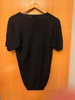 T-shirt malha Zara V-neck l