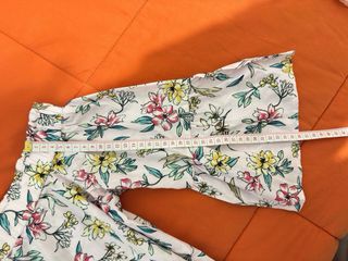 off shoulder floral top/blouse button front