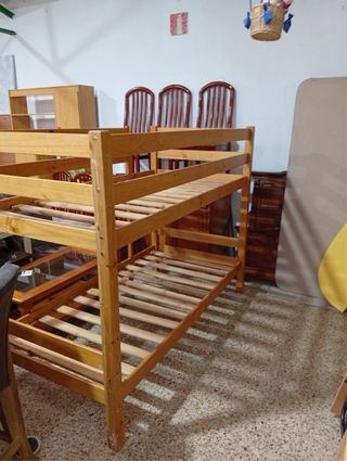 Litera de madera