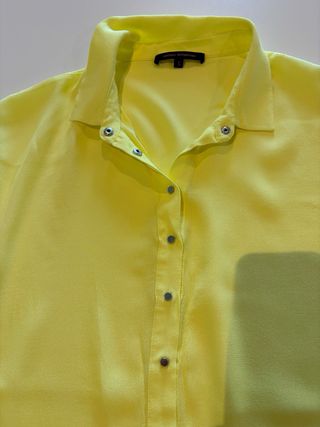 Camisa Adolfo Domínguez Talla S Amarilla