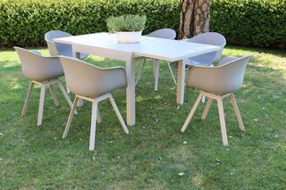 Tavolo da Pranzo Estreno Allungabile in Alluminio