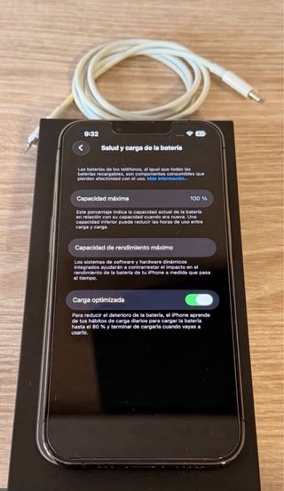 iPhone 13 Pro 256GB Gris/grafito Batería Nueva