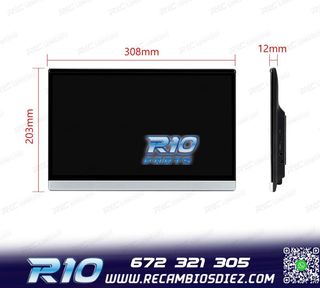 PANTALLA REPOSACABEZAS MULTIMEDIA DE 13,3 "