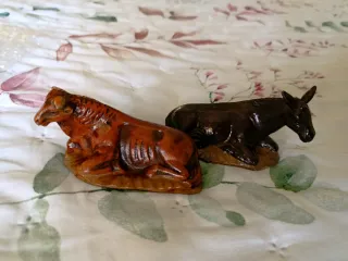 Figuras Belén: Buey y Burro
