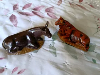 Figuras Belén: Buey y Burro