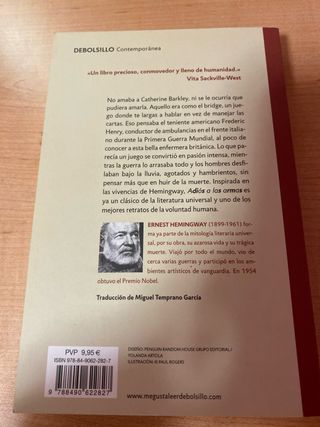 Adiós a las armas (Spanish Edition)