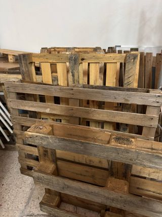 Palets de madera usados