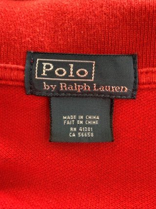 Polo Ralph Lauren Uomo Cotone Rosso Tg M T-Shirt