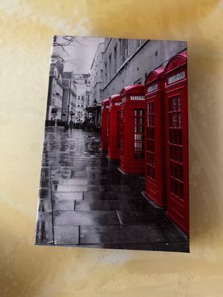 Set Quadri Londra Bus Cabine Rosse 4 pezzi