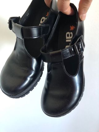 Zapatos The Art Company Negros Tacón