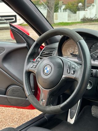 Volante BMW E46 M com alcantâra