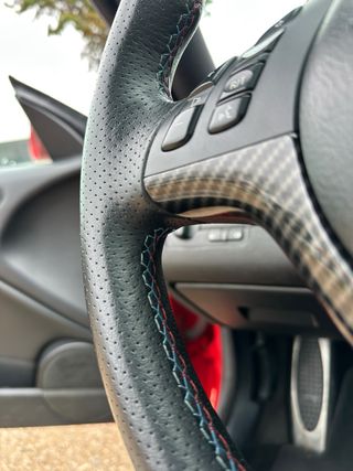 Volante BMW E46 M com alcantâra