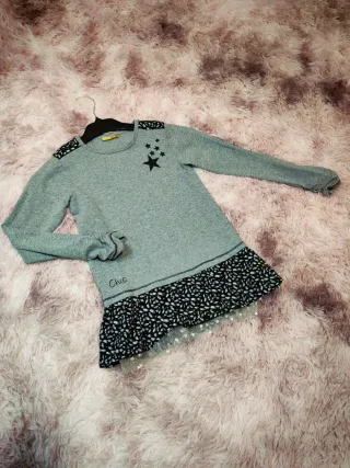 Ropas Vestido niña Navidad árbol  tallas 5/6/7 año