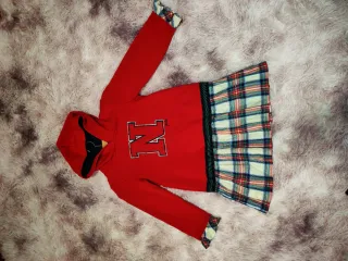 Ropas Vestido niña Navidad árbol  tallas 5/6/7 año