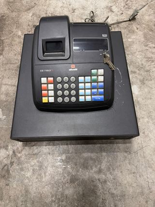 Caja Registradora Olivetti ECR 7700LD Negra