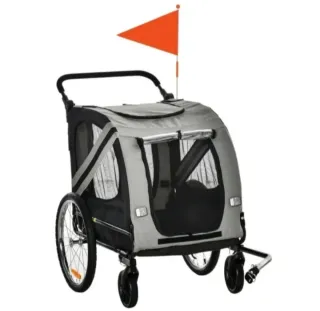 Remolque Mascotas para Paseo + Bicicleta