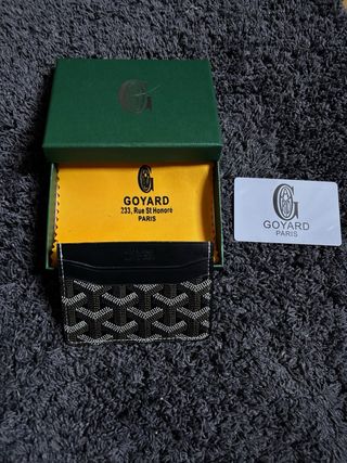 Portacarte Goyard Verde