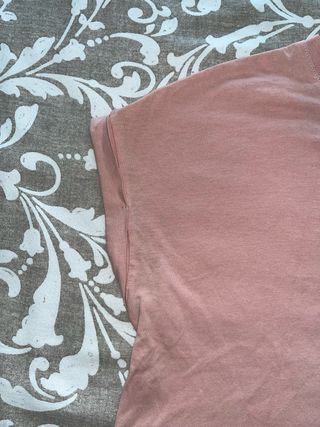 Camiseta Crop Top Rosa H&M Divided Talla S