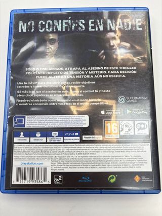 Videojuego PS4 Intenciones Ocultas