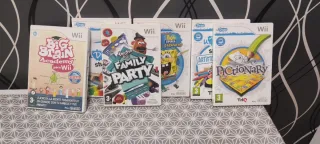 Pack 6 Juegos Wii: Big Brain, Family Party, Pictio