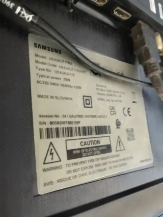 Samsung 43 Smart TV 4K Crystal UHD 2021