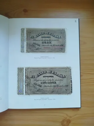Libro Billetes Guerra Civil 1936-1939