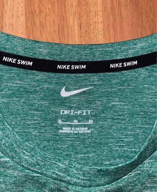 Camiseta sin mangas Nike Running Verde/Azul