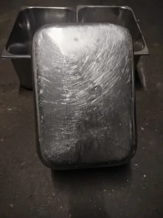 Cubetas de acero inoxidable